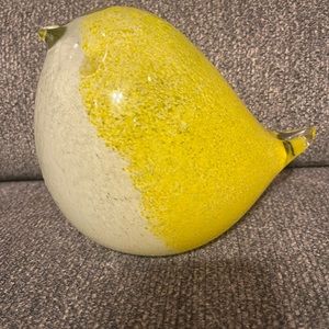 Art glass bird